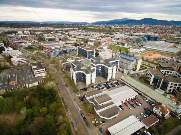 Foto stock: Urbanas · ciudad · carretera · coches · Alemania