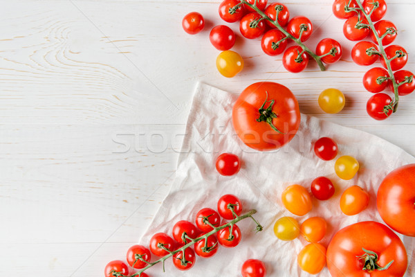 Fresh ripe tomatoes Stock photo © LightFieldStudios