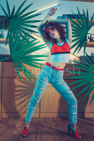 fashionable young woman Stock photo © LightFieldStudios