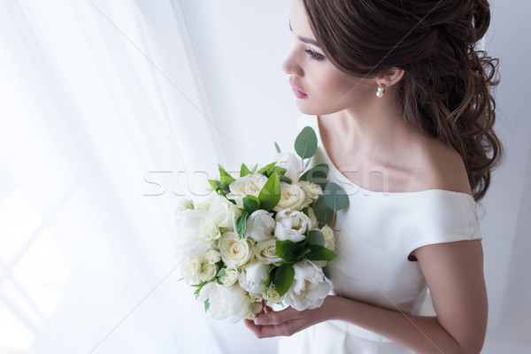 привлекательный невеста традиционный платье Сток-фото © LightFieldStudios