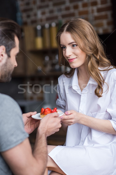 Paar mooie heerlijk Stockfoto © LightFieldStudios