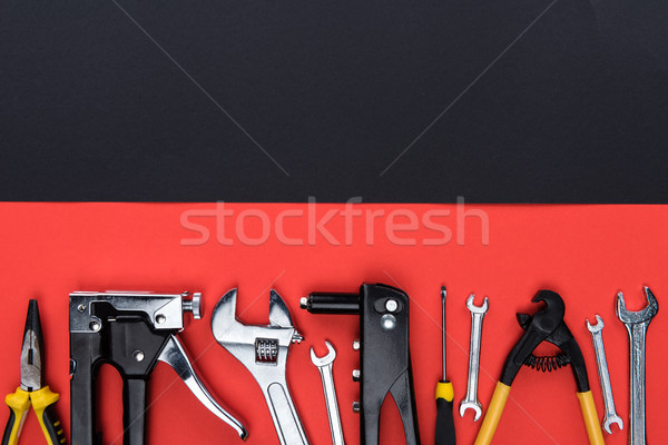 Différent outils haut vue coup clés Photo stock © LightFieldStudios