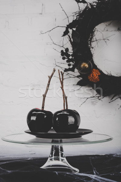 Halloween apple dessert Stock photo © LightFieldStudios