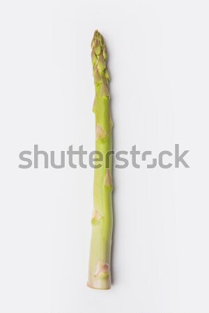 Nyers zöld spárga fektet fehér zöldség Stock fotó © LightFieldStudios