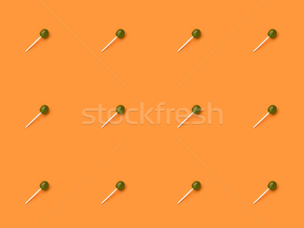 Foto stock: Verde · halloween · topo · ver · saboroso · isolado