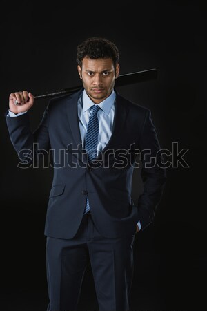 Stock photo: Handsome businessman in suit