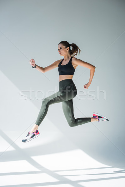 runner in jump Stock photo © LightFieldStudios