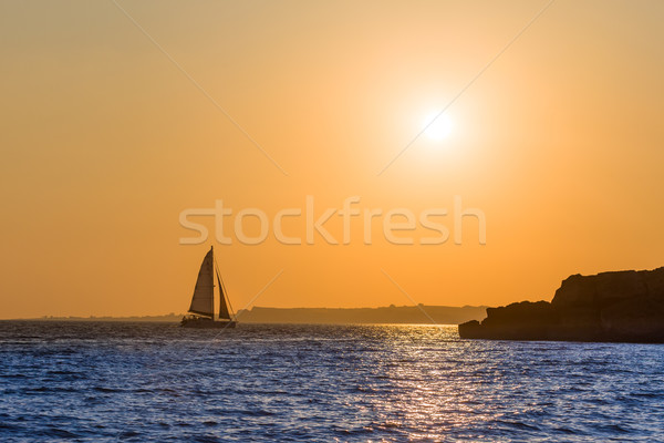 Sailor 's sunset Stock photo © Lighthunter