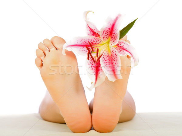 Clean Woman Feet Stock photo © Lighthunter