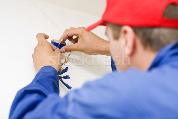 Handyman working Stock photo © Lighthunter