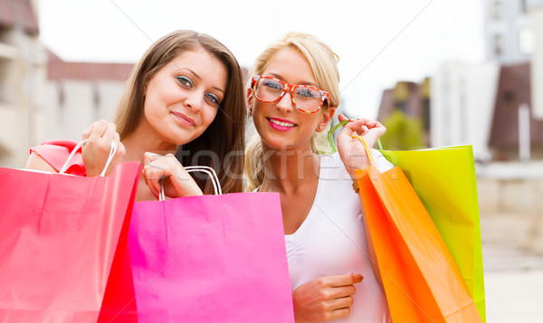 Wonderful Women Gone Shopping Stock photo © Lighthunter