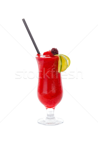 été fraise smoothie saisonnier fruits nectar [[stock_photo]] © Lighthunter