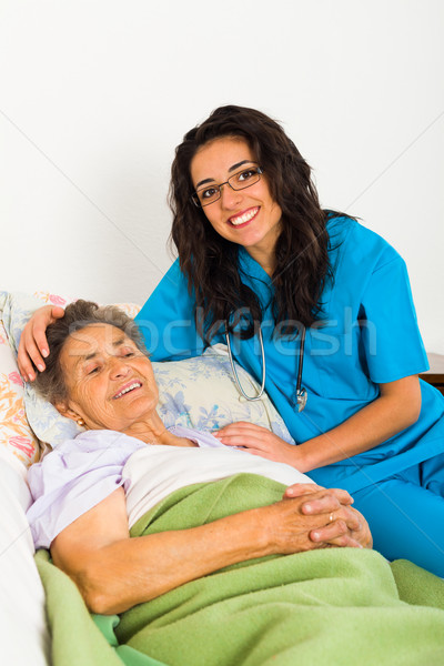 Caring Nurses Stock photo © Lighthunter