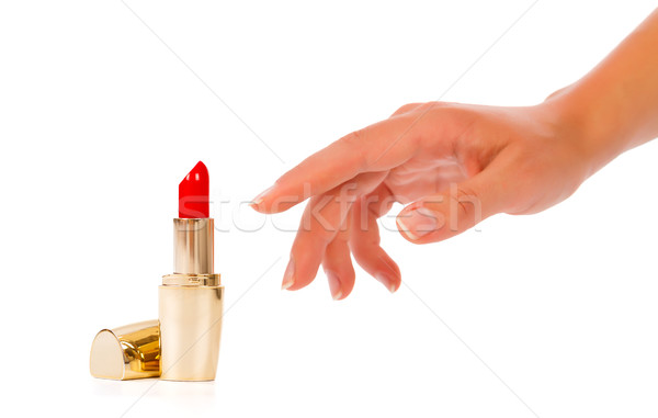 Reaching for Red Lipstick Stock photo © Lighthunter