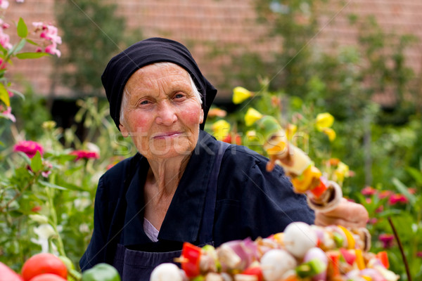 Elderly woman Stock photo © Lighthunter