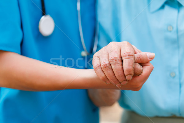 Caring Elderly Concept Stock photo © Lighthunter