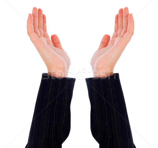 Stock photo: Reaching Hands