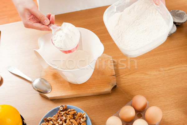Dosing flour Stock photo © Lighthunter
