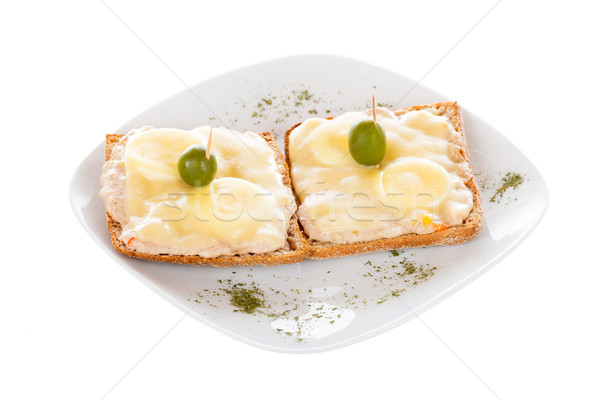 Sabroso atún mayonesa queso Foto stock © Lighthunter