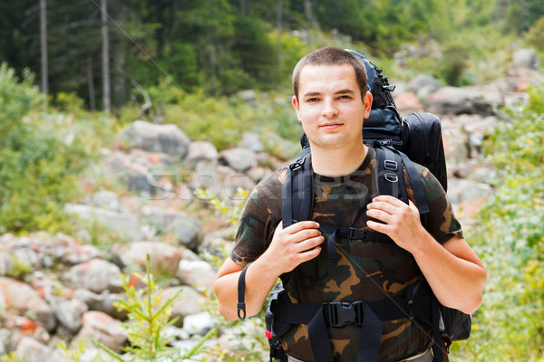 Ready for Hiking Mountains Stock photo © Lighthunter