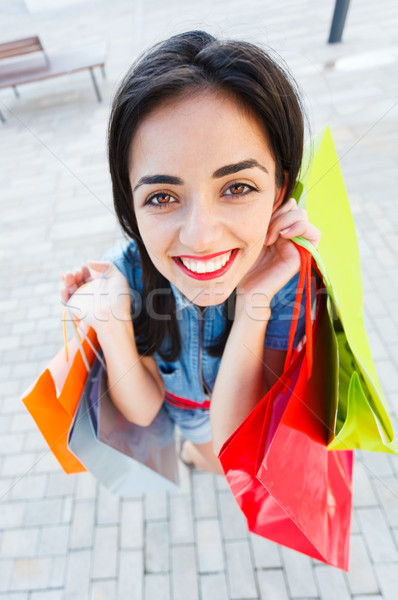 Girl Gone Shopping Stock photo © Lighthunter
