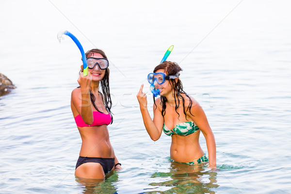 Rude gesture with no reason Stock photo © Lighthunter