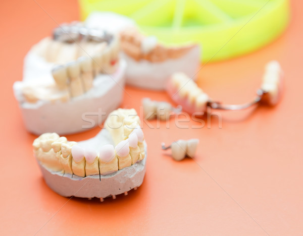 Zircon teeth Stock photo © Lighthunter