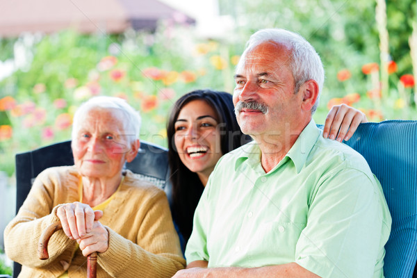 Happy Times in the Nursing Home Stock photo © Lighthunter