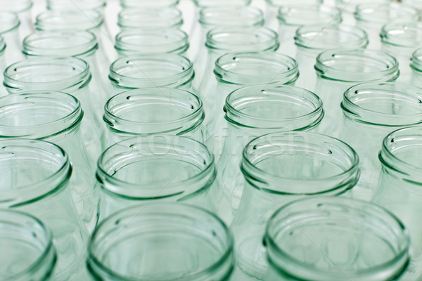Lots of empty jars background Stock photo © lightkeeper