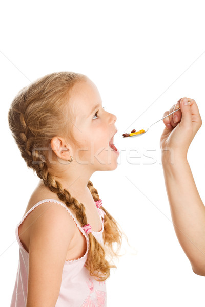 藥物 濫用 孩子們 小女孩 醫藥 商業照片 © lightkeeper