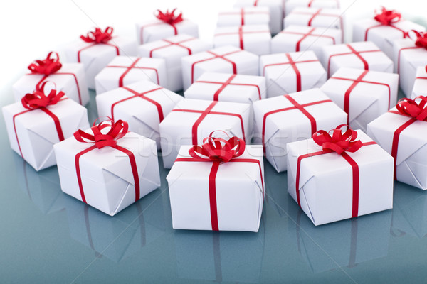 Lots of christmas presents Stock photo © lightkeeper