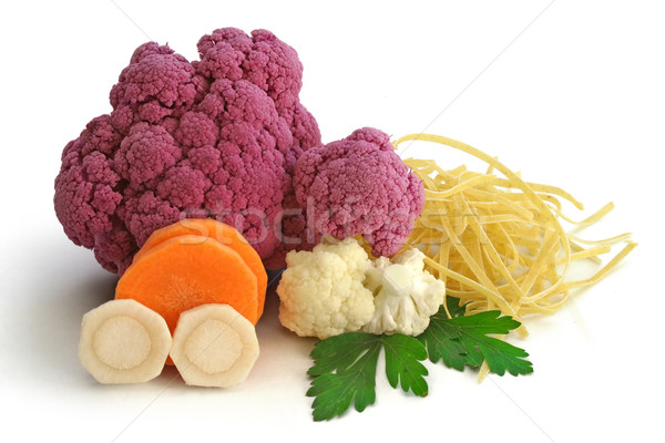 Vegetables soup ingredients Stock photo © lightkeeper