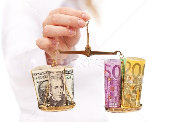 Evaluating currency rate risk Stock photo © lightkeeper