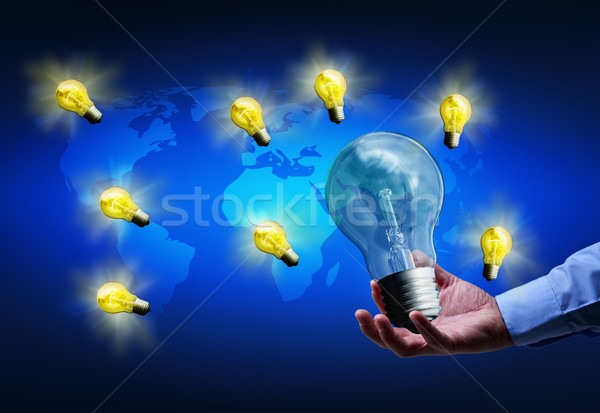 Spreading good ideas concept Stock photo © lightkeeper