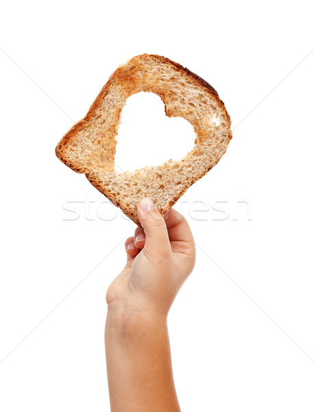 Sharing food with love Stock photo © lightkeeper