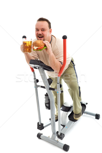 I love exercise Stock photo © lightkeeper