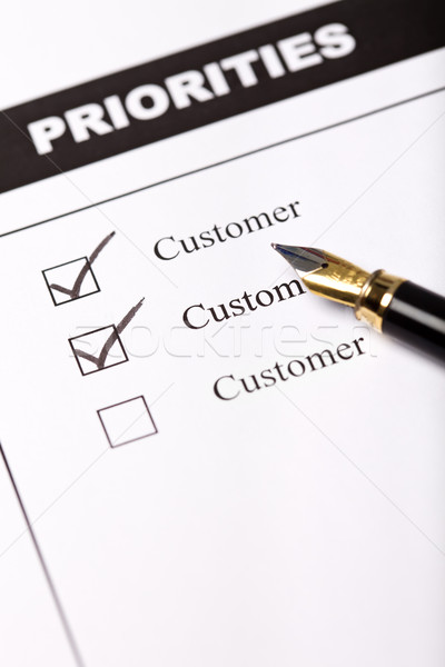 Stock photo: Customer oriented business concept