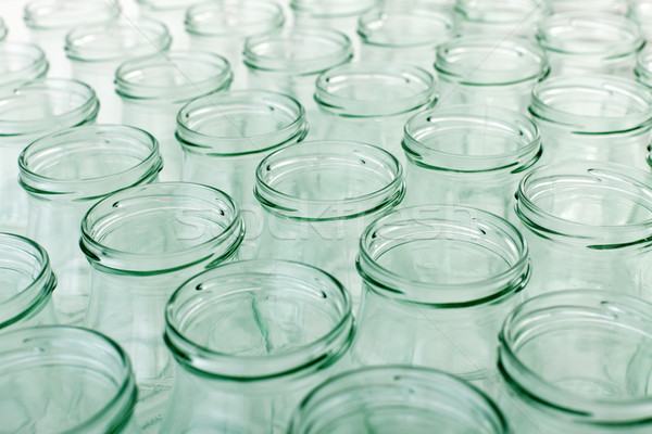 Leer Glas bereit Essen Industrie Gruppe Stock foto © lightkeeper