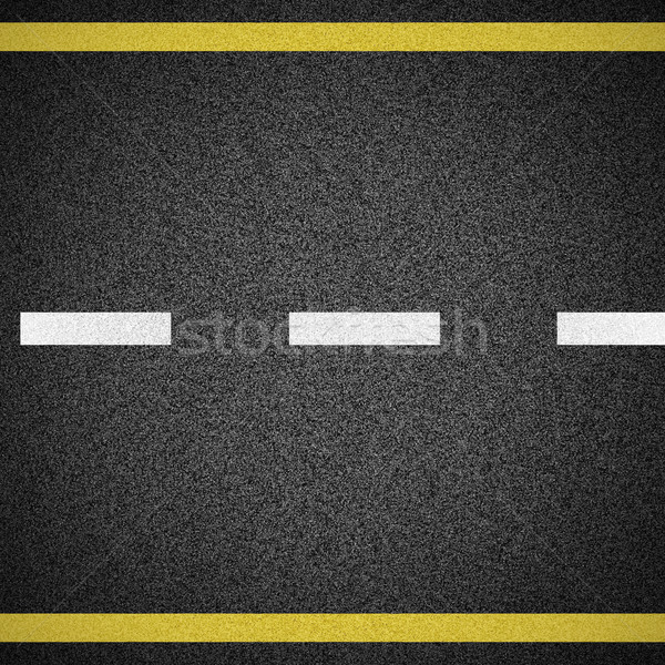 Asfalt textuur exemplaar ruimte straat ontwerp verf Stockfoto © lightkeeper