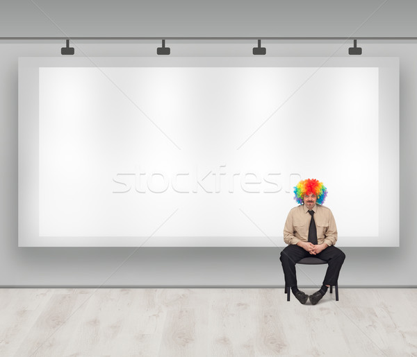Copy space with clown Stock photo © lightkeeper