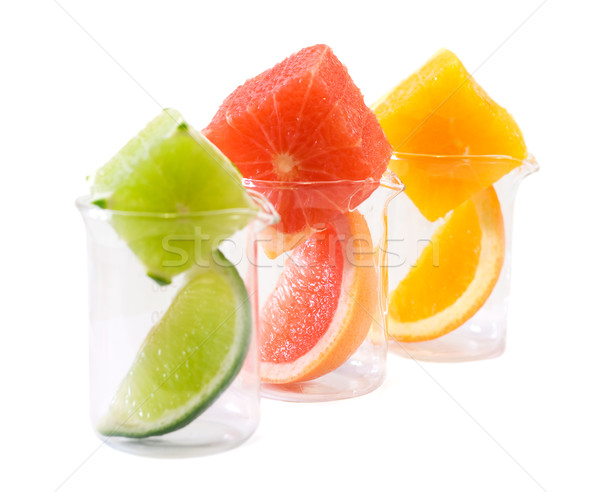 Food research - citrus mix Stock photo © lightkeeper