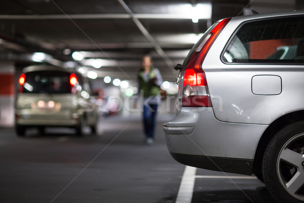 Underground parking/garage Stock photo © lightpoet