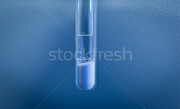 Chemistry lab - detail view of a sample Stock photo © lightpoet