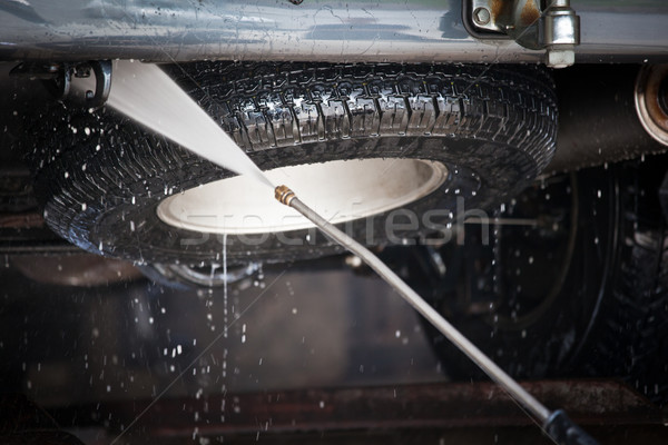 cars in a carwash Stock photo © lightpoet
