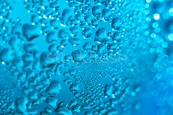 Refreshing blue watery background Stock photo © lightpoet