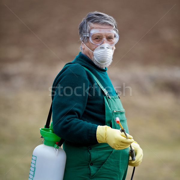 Using chemicals in the garden/orchard Stock photo © lightpoet