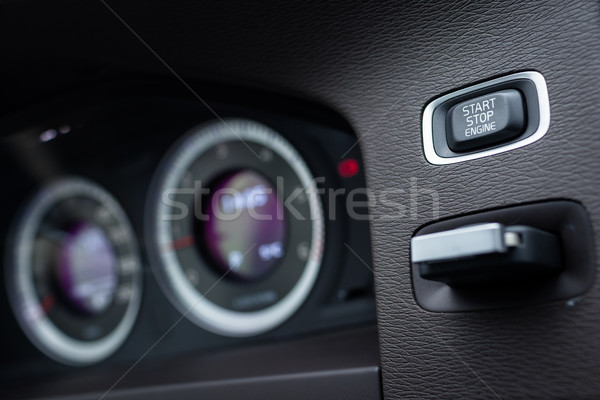 Modern car interior Stock photo © lightpoet