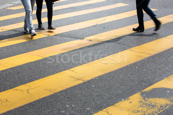 Urban trafic oraş strada mişcare neclara mulţime Imagine de stoc © lightpoet