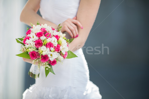 Magnifico sposa wedding giorno colore immagine Foto d'archivio © lightpoet