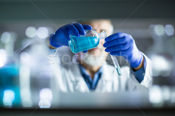 Supérieurs Homme chercheur sur recherche scientifique [[stock_photo]] © lightpoet